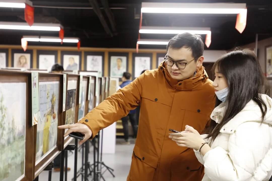 新年第一展，你打卡了嗎？江蘇畫室老師帶你來打卡！22